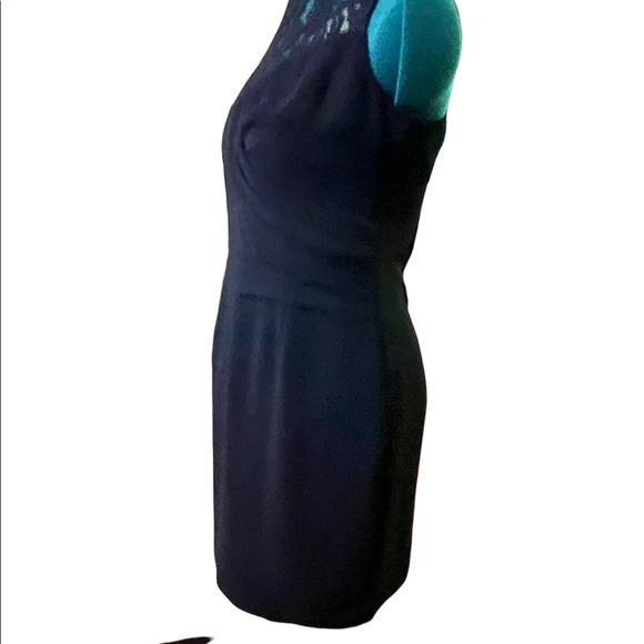 Terri Jon little black dress. EUC. Size 14 - Picture 4 of 7